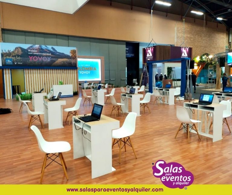 mobiliario para ferias y stand en bogota