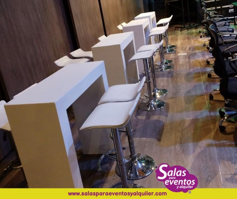 alquiler de barra y sillas para eventos en bogota