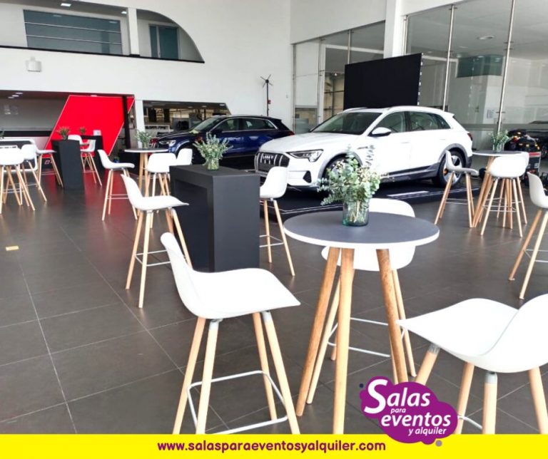 mesas y sillas para eventos en alquiler