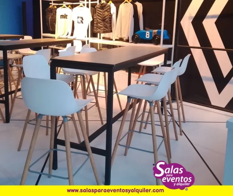 mesas y sillas wood para eventos