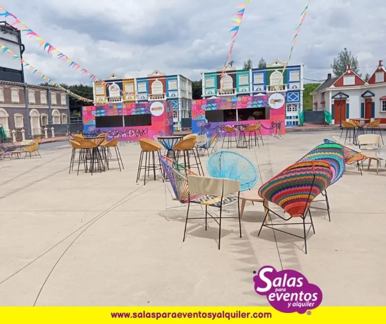 sillas para fiestas bogota
